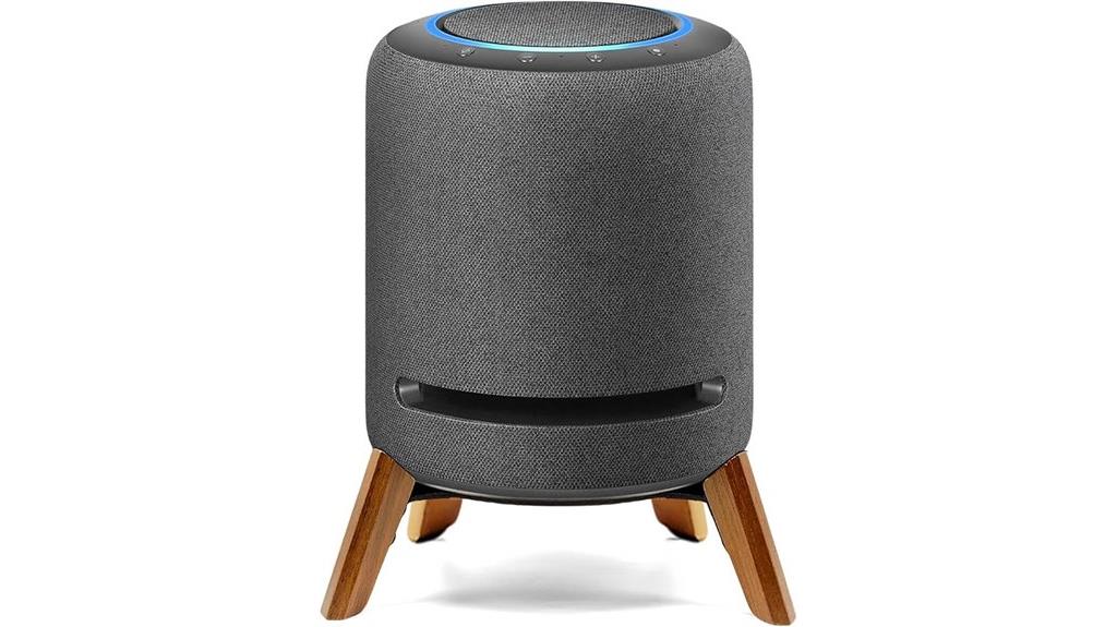 wooden echo studio stand