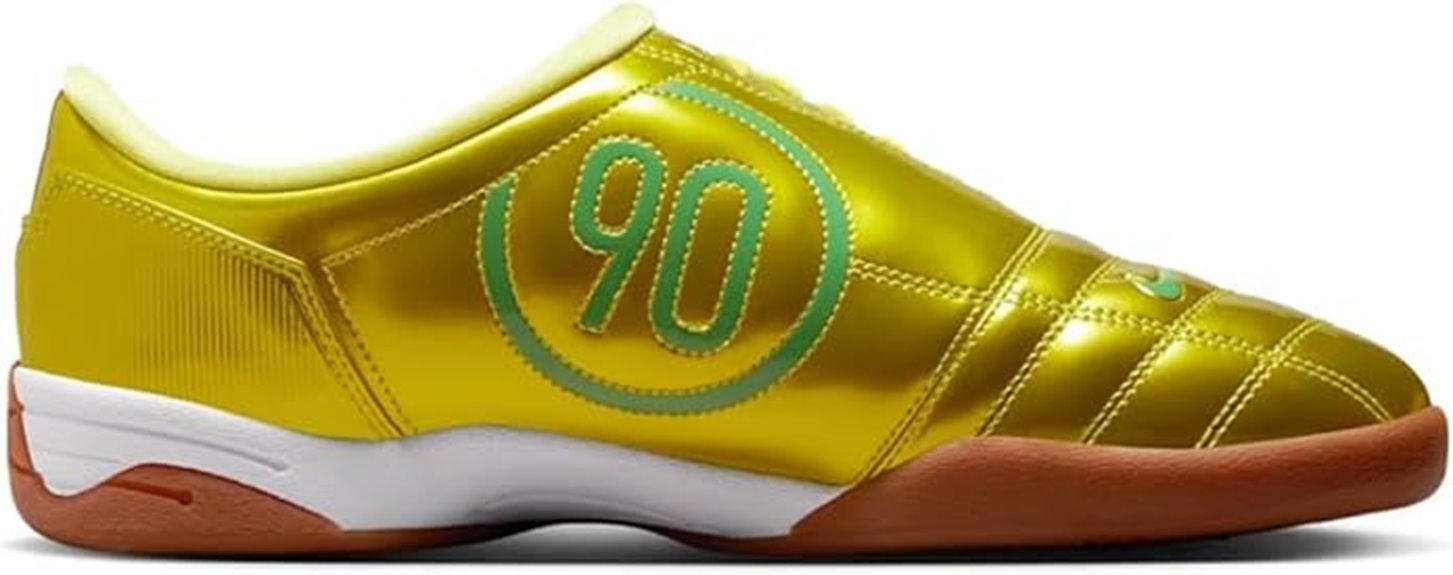 yellow retro nike sneakers