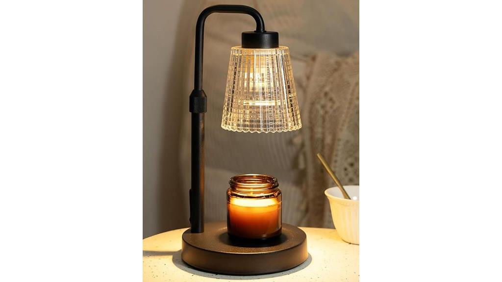 adjustable timer candle warmer