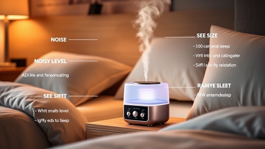 bedroom humidifier selection criteria