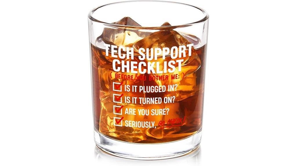 futuristic tech whiskey glass