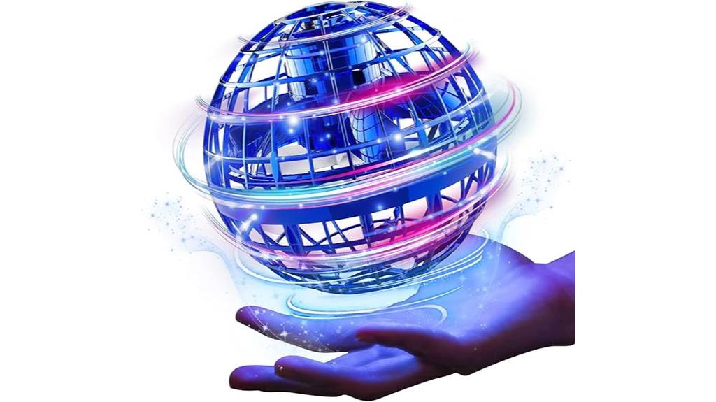 glowing flying orb toy
