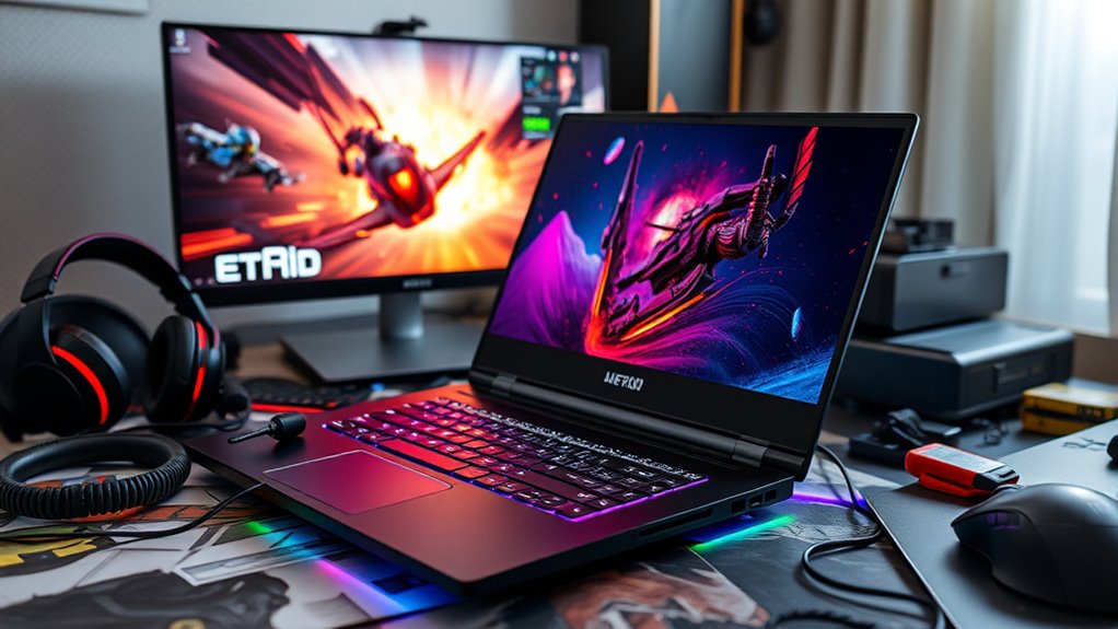 key gaming laptop features