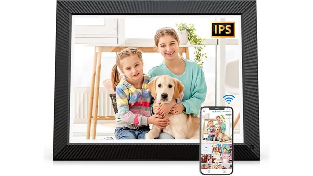 large wifi cloud photo frame
