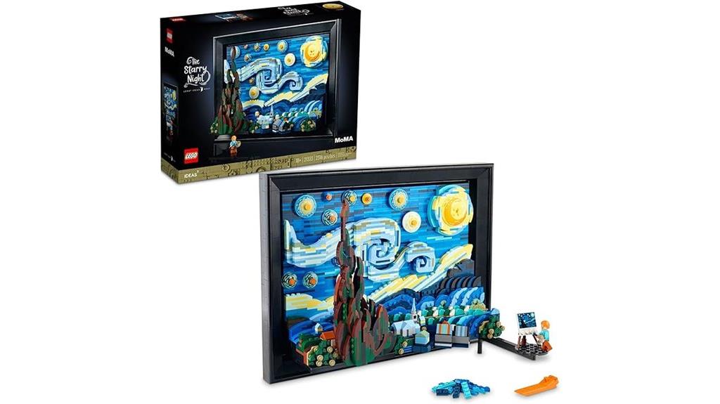 lego van gogh artwork