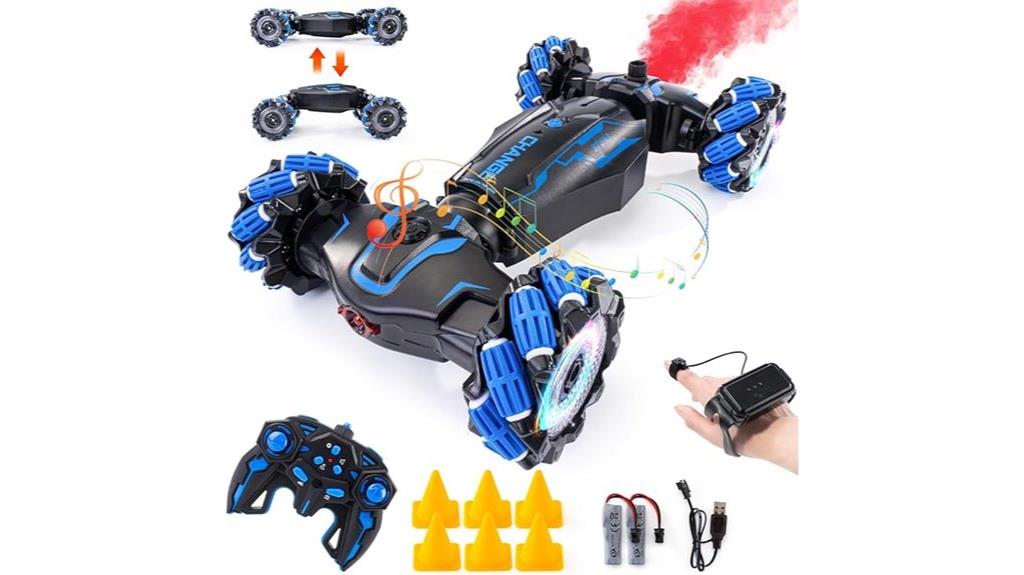 remote controlled gesture sensing car