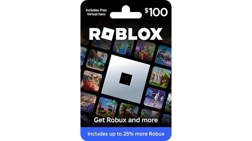 roblox gift card worldwide