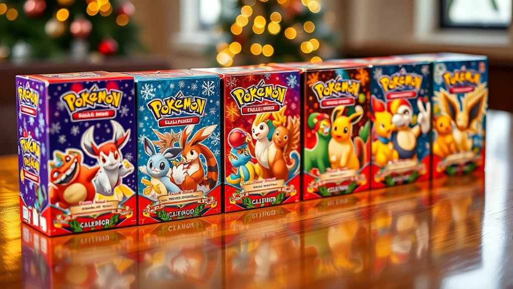 top pok mon tcg calendars