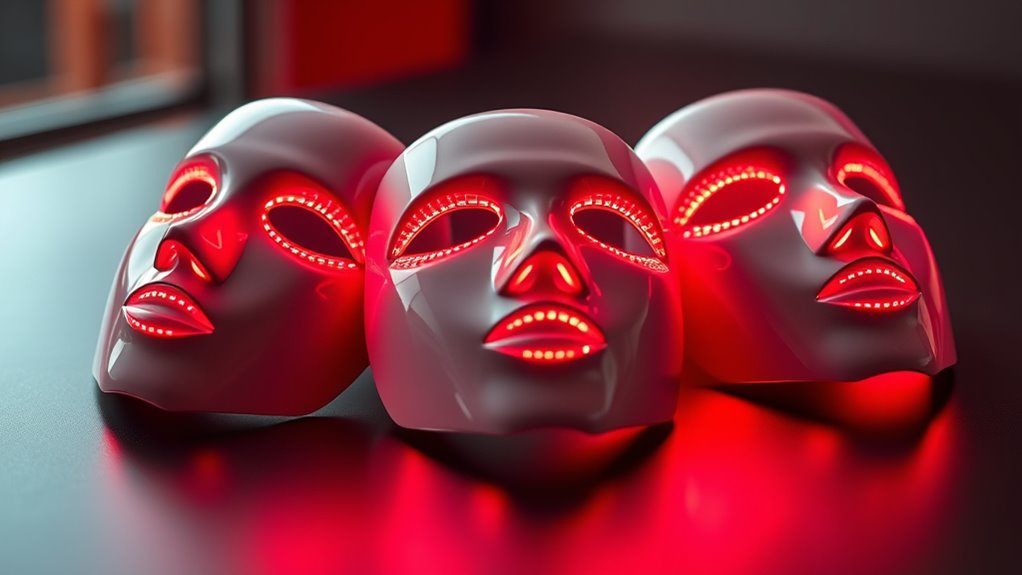 top red light masks 2025