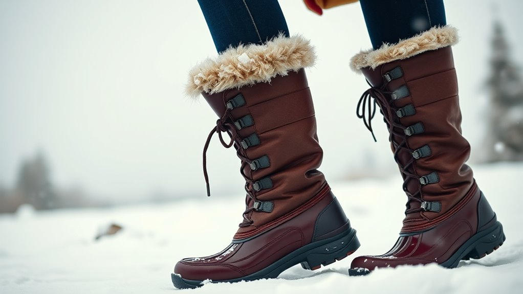 top women s waterproof snow boots