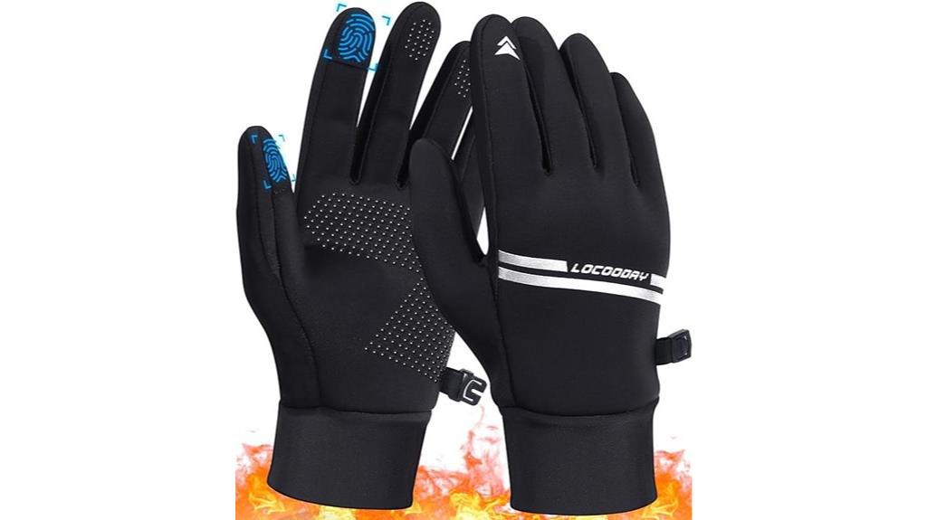 touchscreen windproof warm gloves