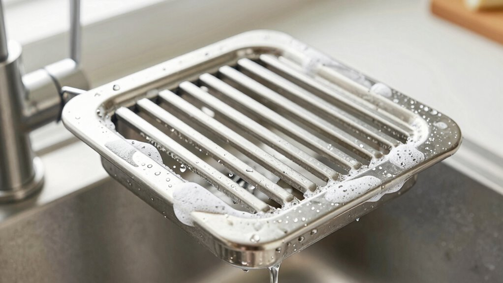 baffle filters cleaning schedule