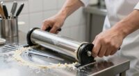 dough roller cleaning technique