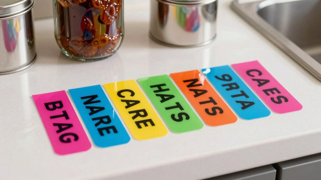 effective kitchen label system