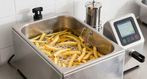 efficient fryer oil management