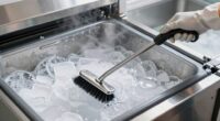 ice bin cleaning routine