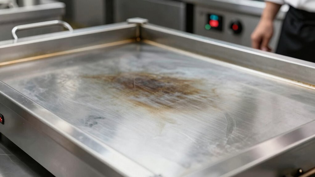 key commercial griddle features