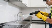 kitchen pressure washing safety