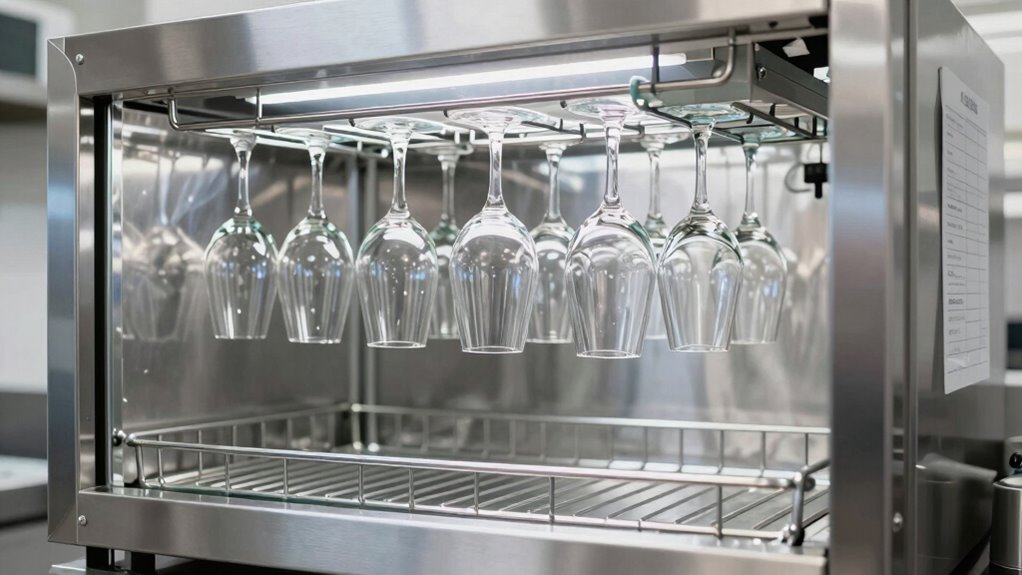 maintain clean glassware regularly