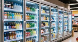merchandiser fridge energy costs