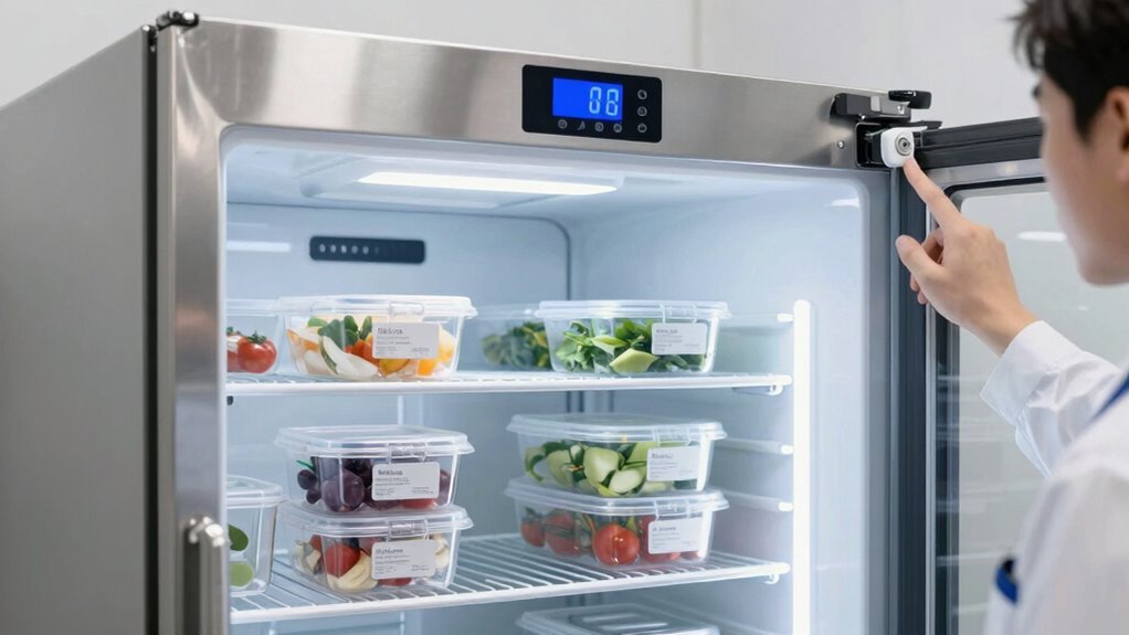 monitor food temperature regularly