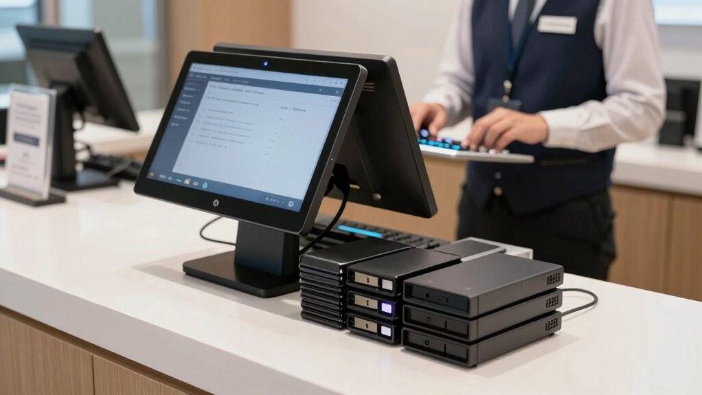 pos hardware backup routine