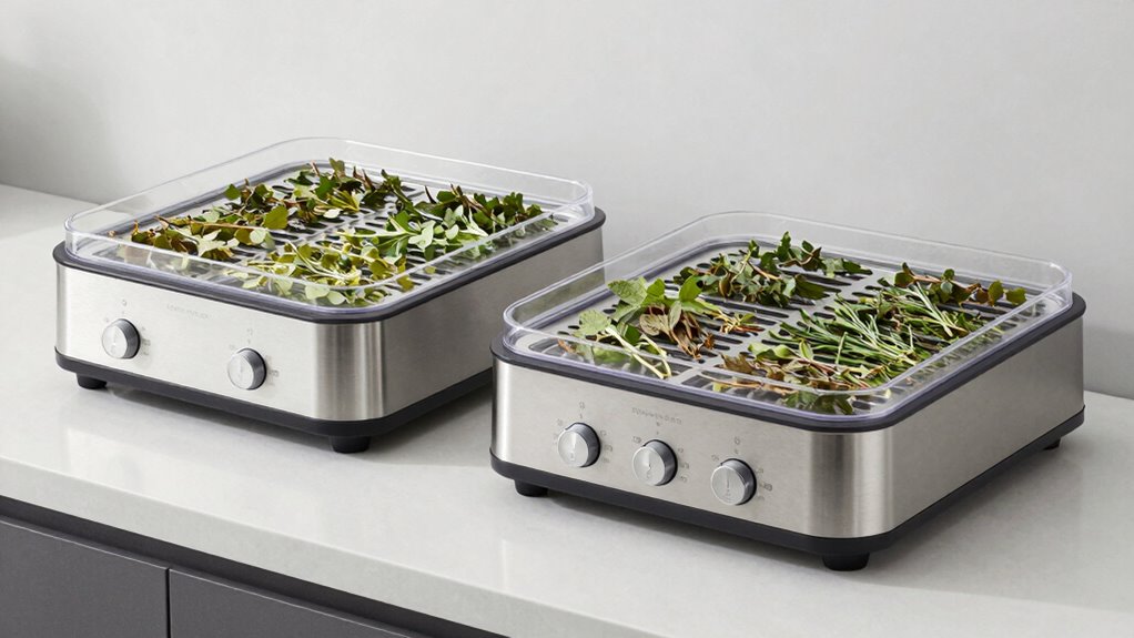 proper low temperature herb dehydration