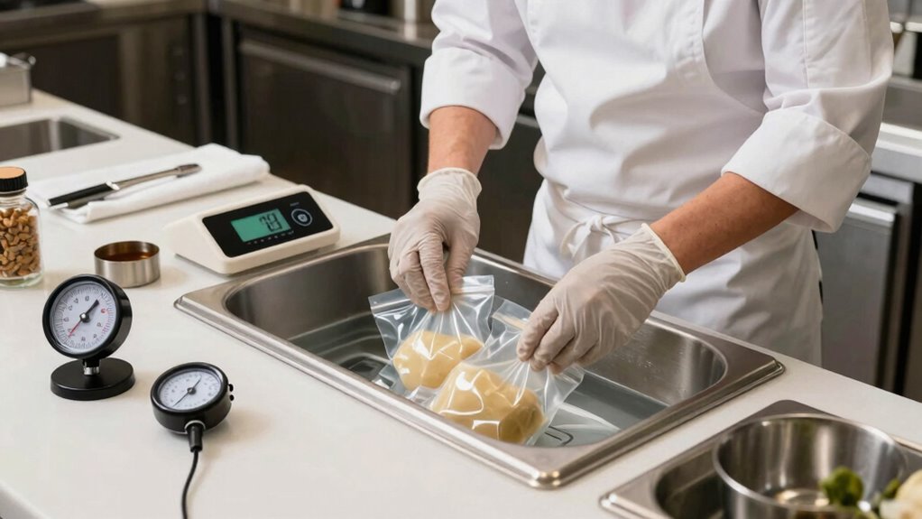 proper sous vide safety procedures