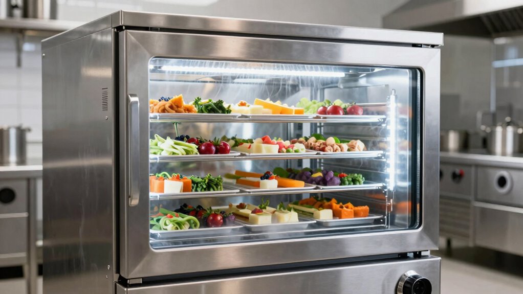 rapid energy efficient food cooling
