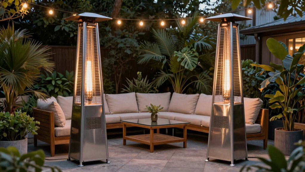 safe patio heater operation