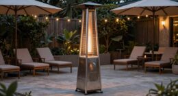 safe patio heater placement