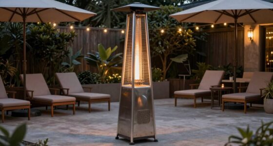 safe patio heater placement