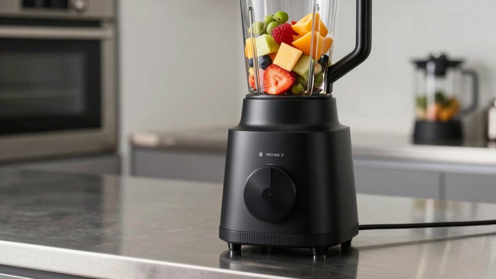 silent commercial blender placement