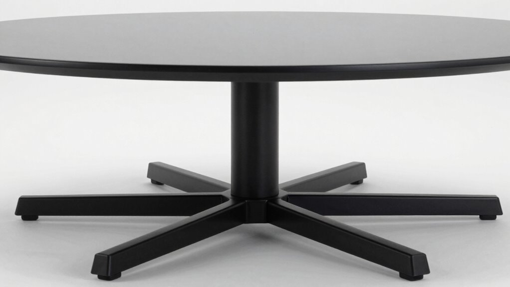 stable adjustable table supports