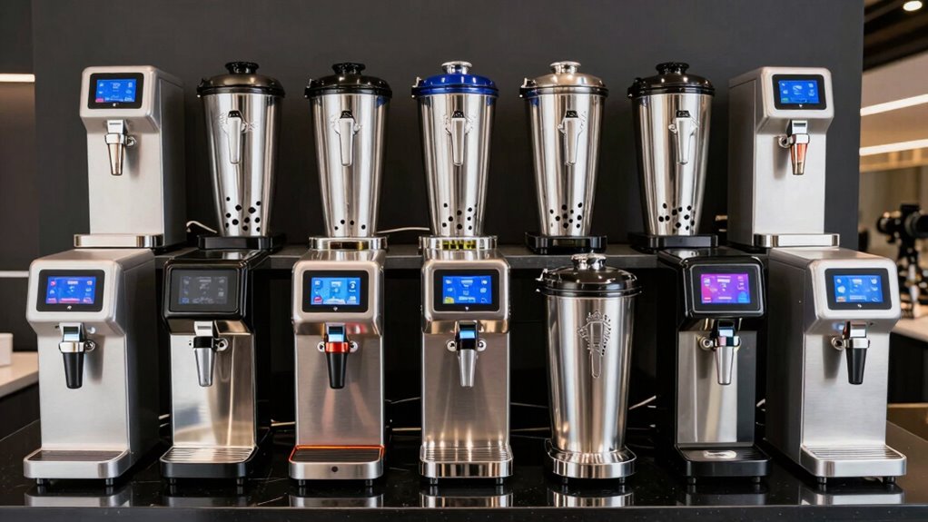 top bubble tea shaker machines
