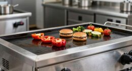 top electric flat griddles