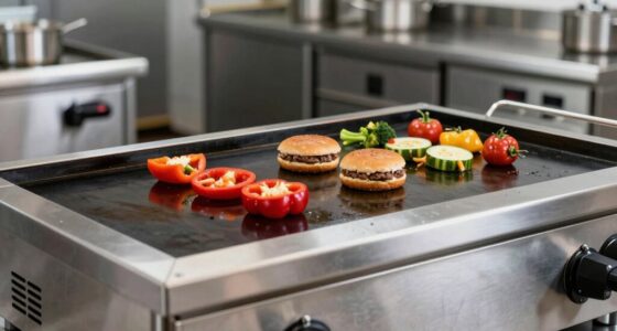 top electric flat griddles