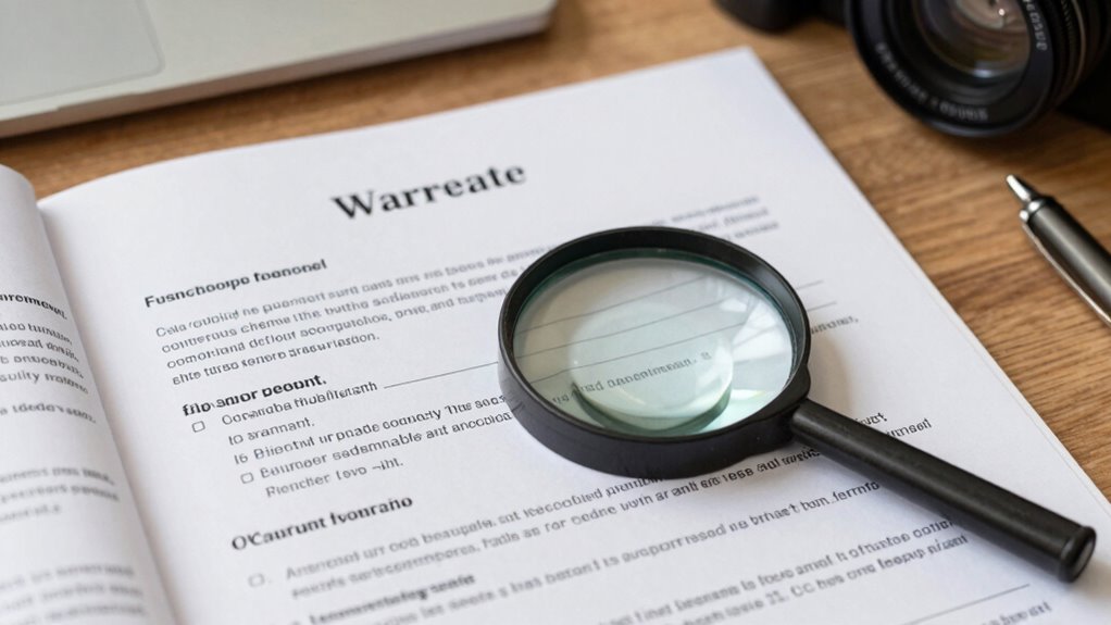 understand warranty fine print