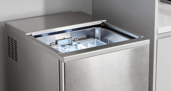 ventilation clearance for ice makers