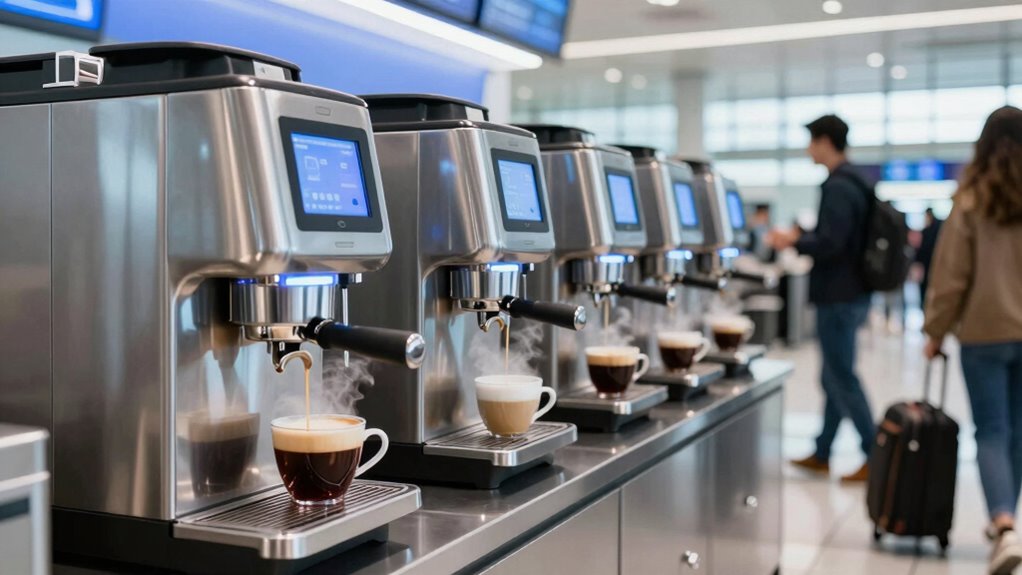 airport coffee brewing essentials