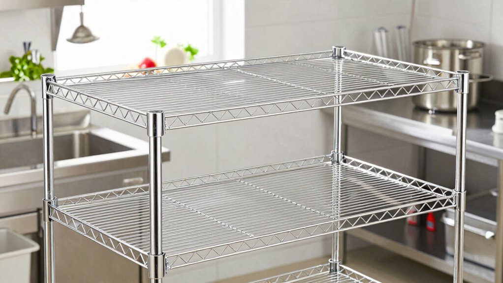choose sturdy well sized shelving