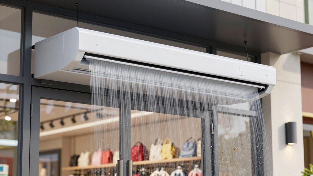 choosing commercial air curtain