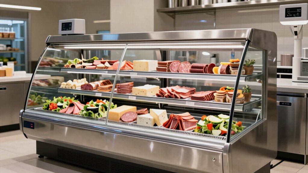 choosing refrigerated deli cases