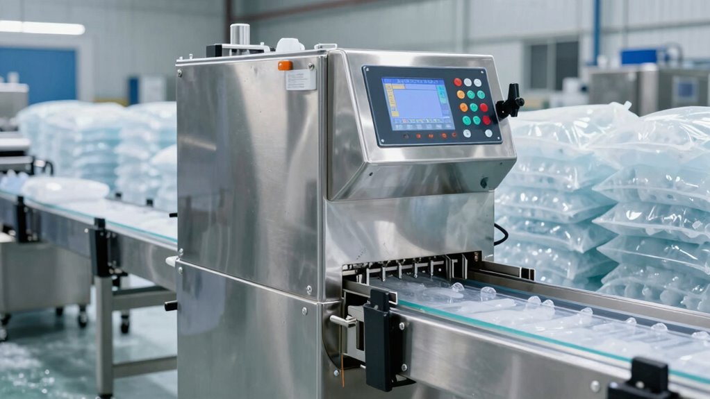 ice bagger capacity and durability