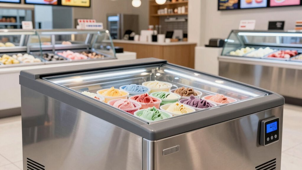 ice cream freezer selection factors