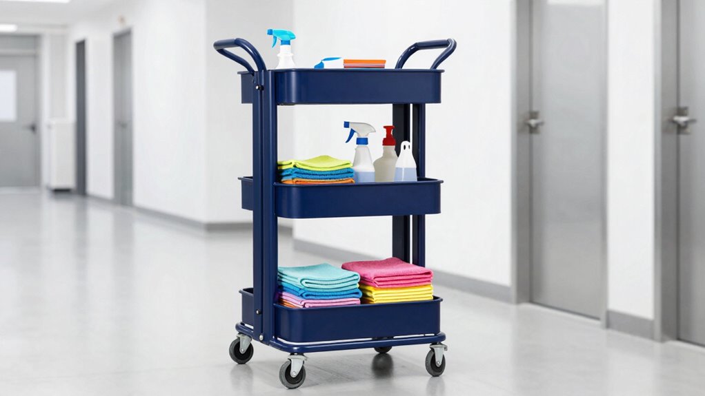 janitorial cart selection considerations
