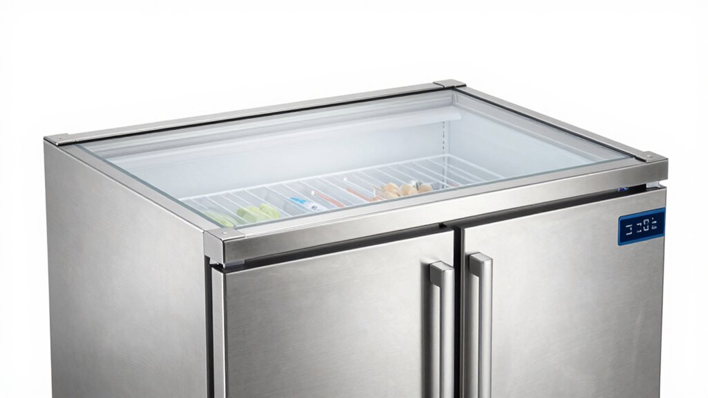 key commercial freezer features