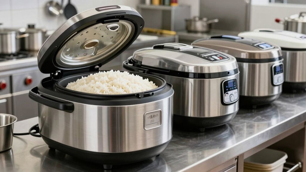 key commercial rice cooker factors