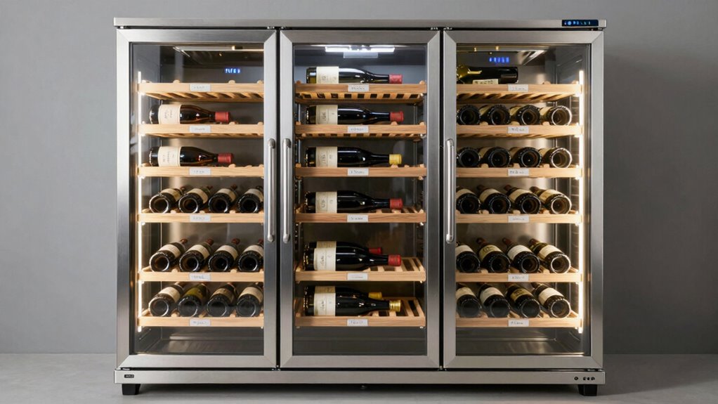 key commercial wine refrigerator factors