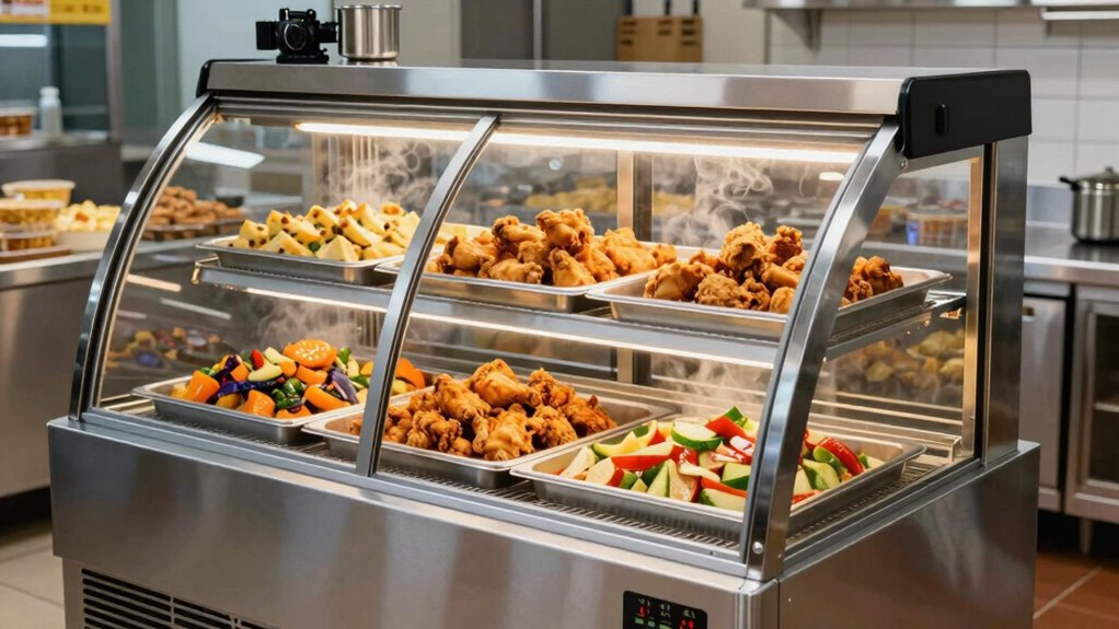 key factors for hot food display
